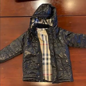 Burberry children winter jacket